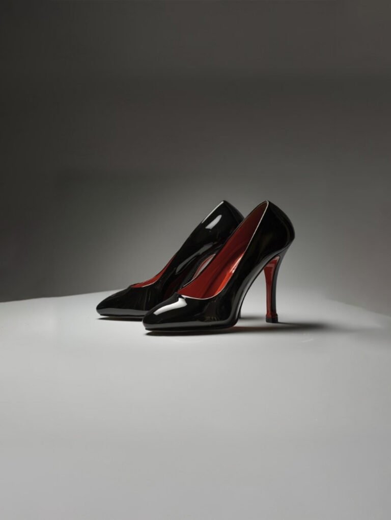 What colour heels go with a pink dress?